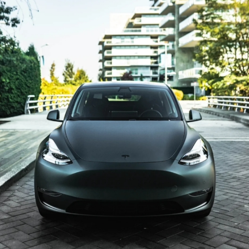 Ultimate Flat Magic Green Car Vinyl Wrap