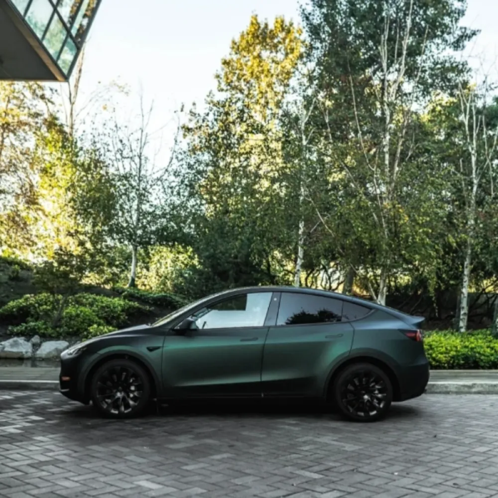 Ultimate Flat Magic Green Car Vinyl Wrap