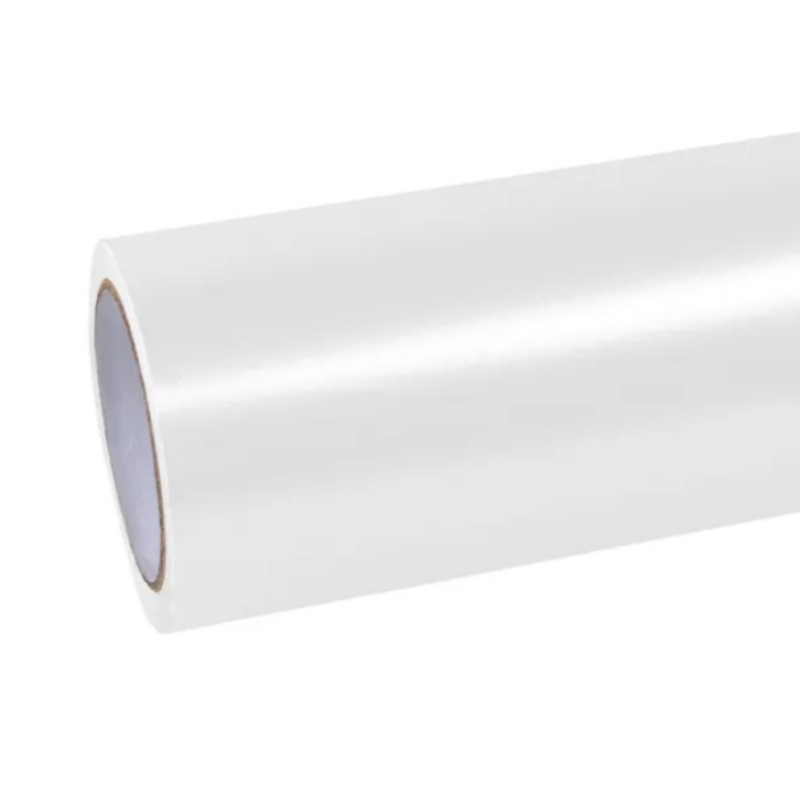 Heavy Metal Sparkle White Car Vinyl Wrap