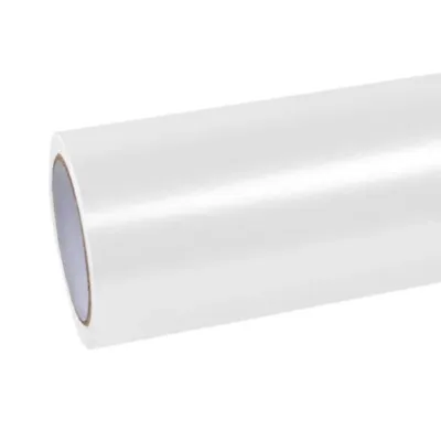 Heavy Metal Sparkle White Car Vinyl Wrap 01
