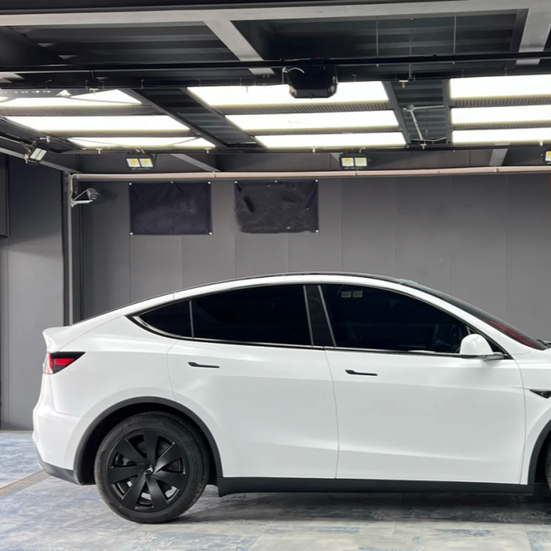 Heavy Metal Sparkle White Car Vinyl Wrap