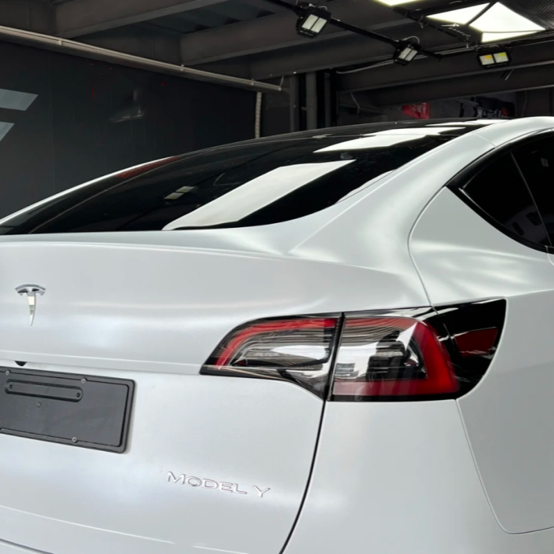 Heavy Metal Sparkle White Car Vinyl Wrap