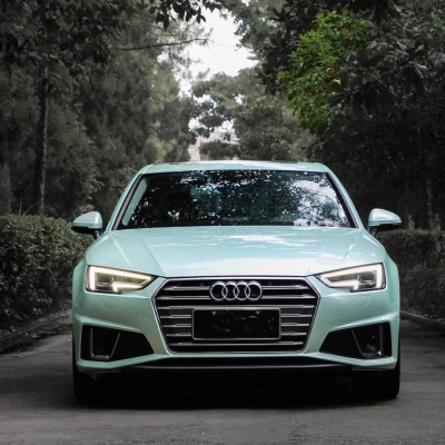 Macaron Moonlight Jade Car Vinyl Wrap 02