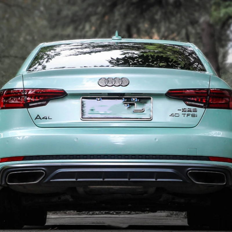 Macaron Moonlight Jade Car Vinyl Wrap