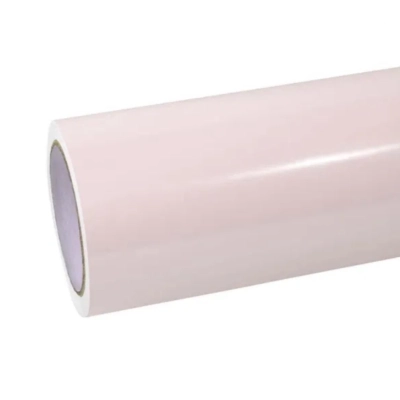 Macaron Peach Pink Car Vinyl Wrap 01