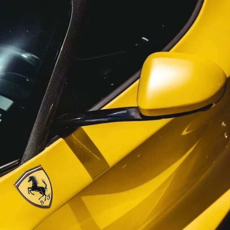 Macaron Yellow Lemon Car Vinyl Wrap