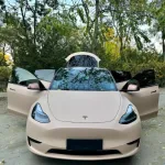 Ultimate Flat Shine Latte Pink Car Vinyl Wrap