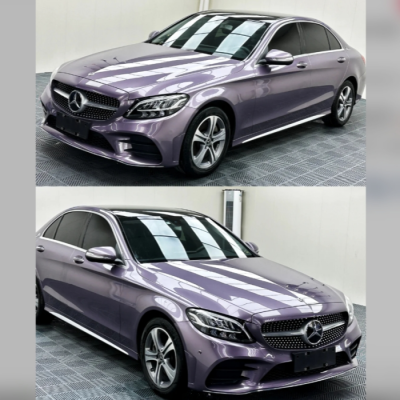 Midsummer Purple Car Vinyl Wrap 02