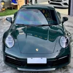 Porsche PET Gloss Viridis Green Car Vinyl Wrap
