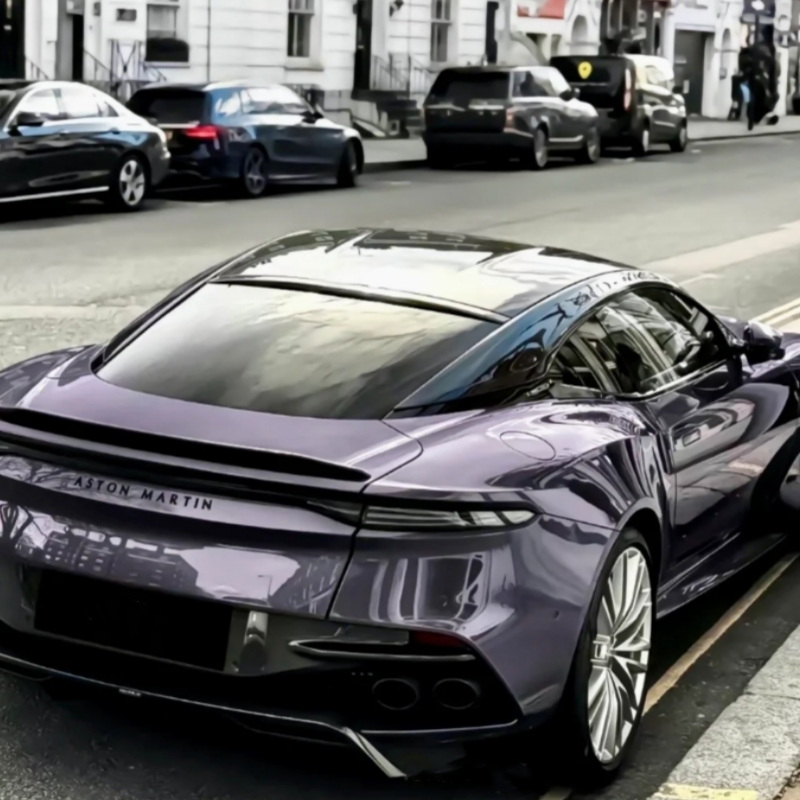 Rosemary Purple Car Vinyl Wrap