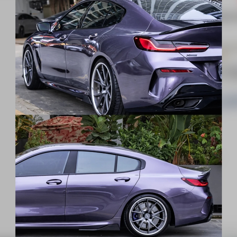 Rosemary Purple Car Vinyl Wrap