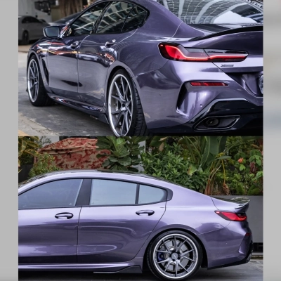 Rosemary Purple Car Vinyl Wrap 02