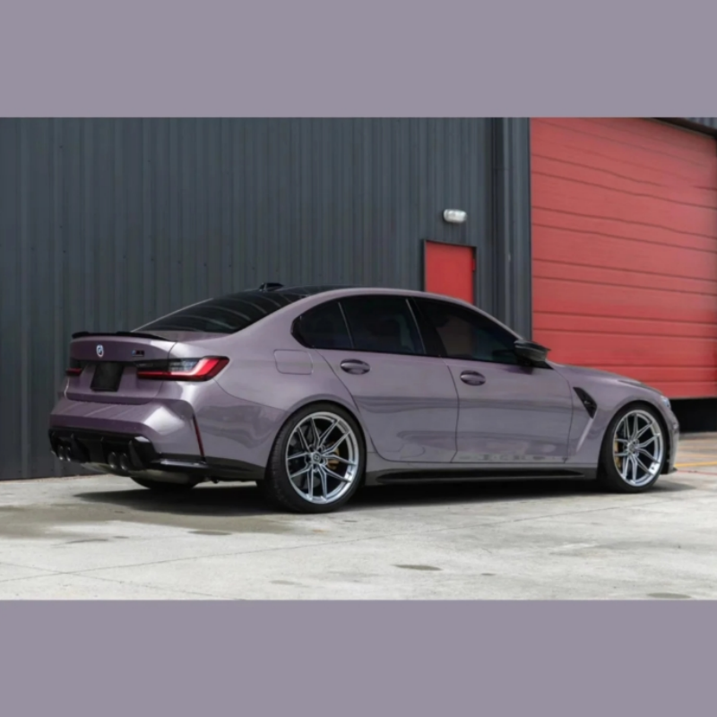 PET Sunshine Purple Car Vinyl Wrap