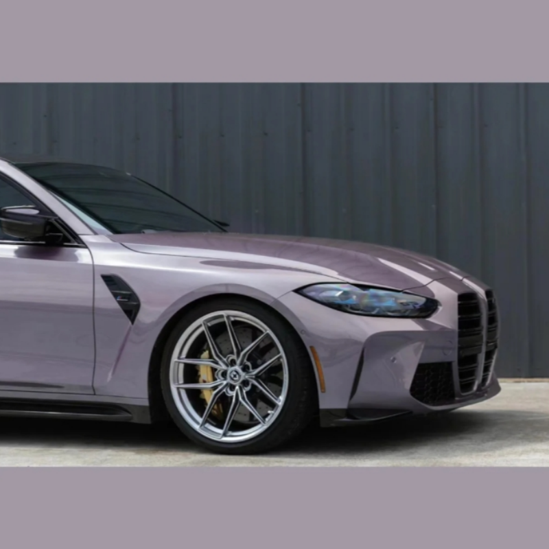 PET Sunshine Purple Car Vinyl Wrap