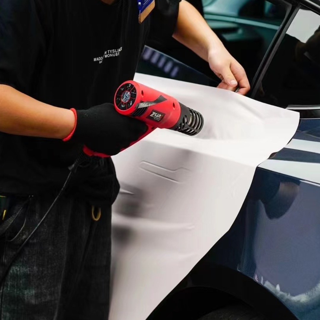 Tesla Ultimate Flat Baby Pink Car Vinyl Wrap