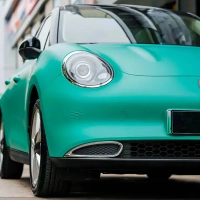 Ora Ultimate Flat Pine Green Car Vinyl Wrap 02