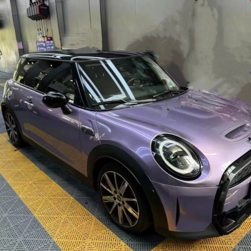 Gloss Liquid Metallic Viola Purple Car Vinyl Wrap