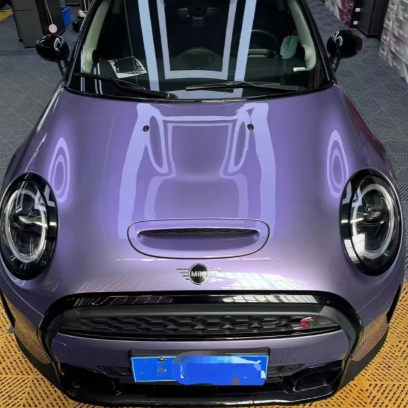 Gloss Liquid Metallic Viola Purple Car Vinyl Wrap