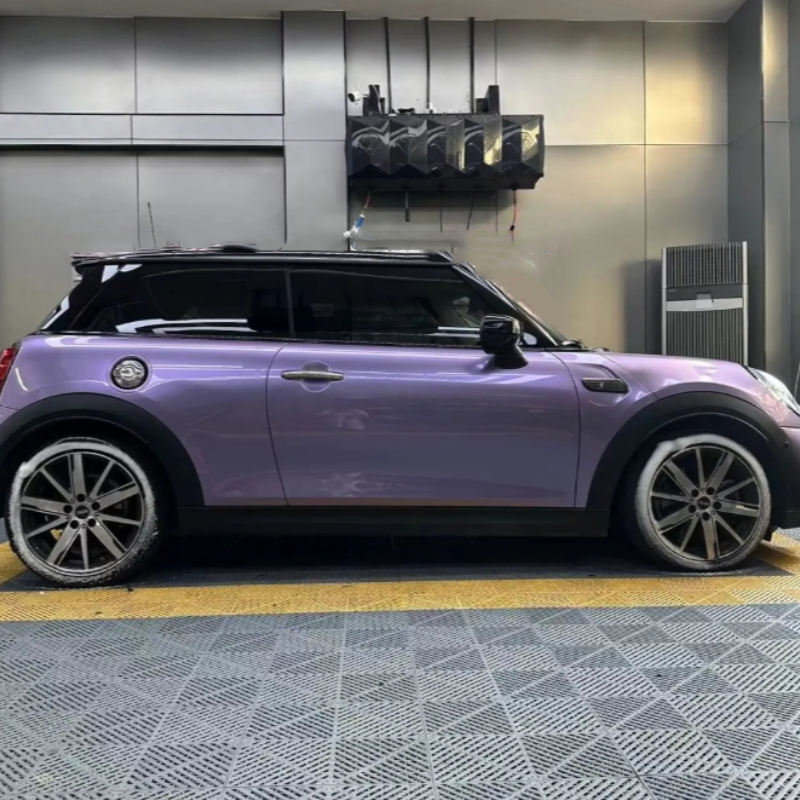 Gloss Liquid Metallic Viola Purple Car Vinyl Wrap