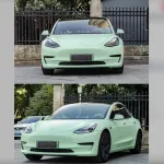 Ultimate Flat Hazy Green Car Vinyl Wrap