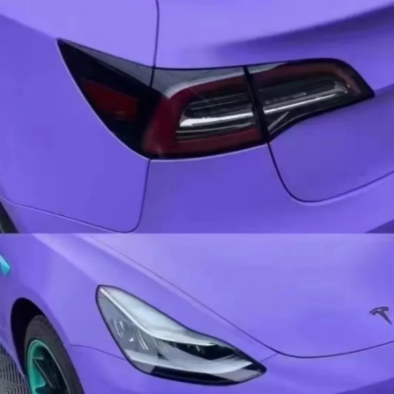 BMW MINI Ultimate Flat Lavender Purple Car Vinyl Wrap