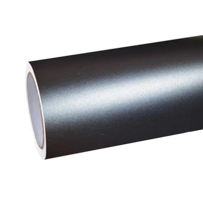 BMW Ultimate Flat Meteorites Grey Car Vinyl Wrap 01