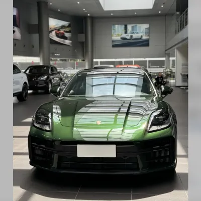 PET Oak Aluminum Metallic Paint Car Vinyl Wrap 02