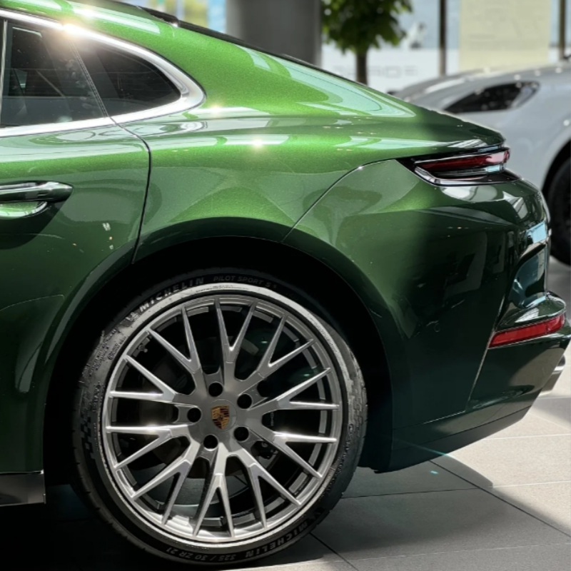 PET Oak Aluminum Metallic Paint Car Vinyl Wrap