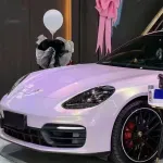 Peach Fresh Powder Car Vinyl Wrap