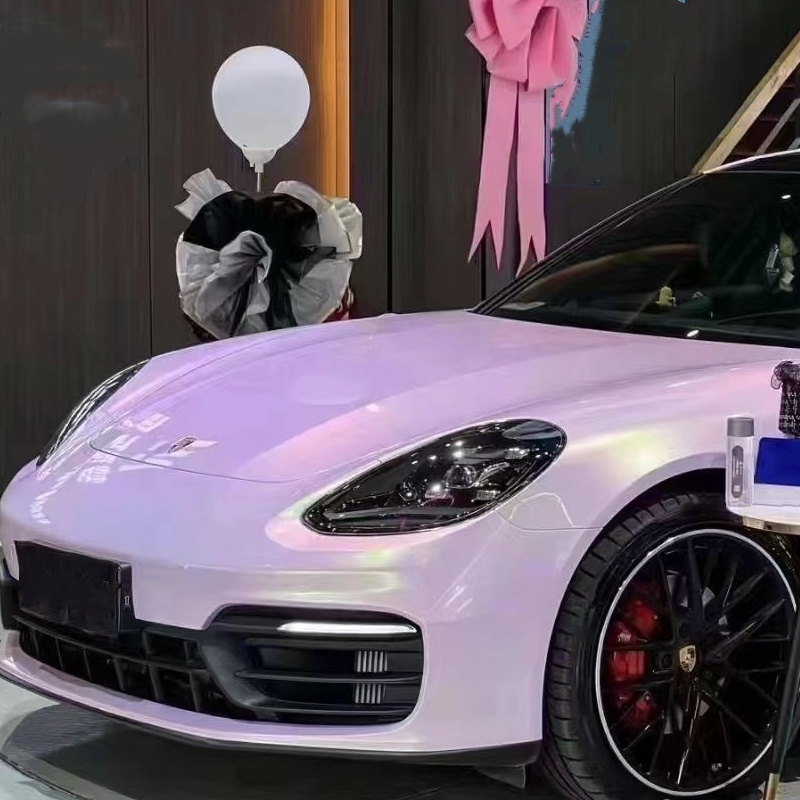 Peach Fresh Powder Car Vinyl Wrap