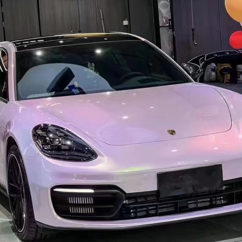 Peach Fresh Powder Car Vinyl Wrap
