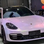 Peach Fresh Powder Car Vinyl Wrap