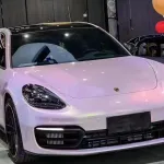 Peach Fresh Powder Car Vinyl Wrap