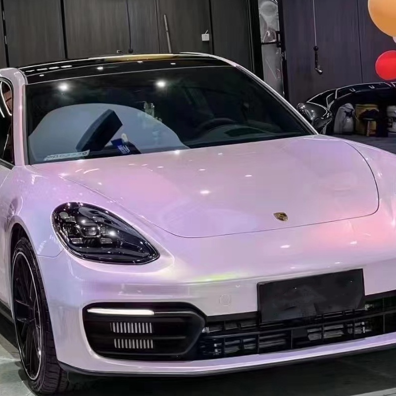 Peach Fresh Powder Car Vinyl Wrap
