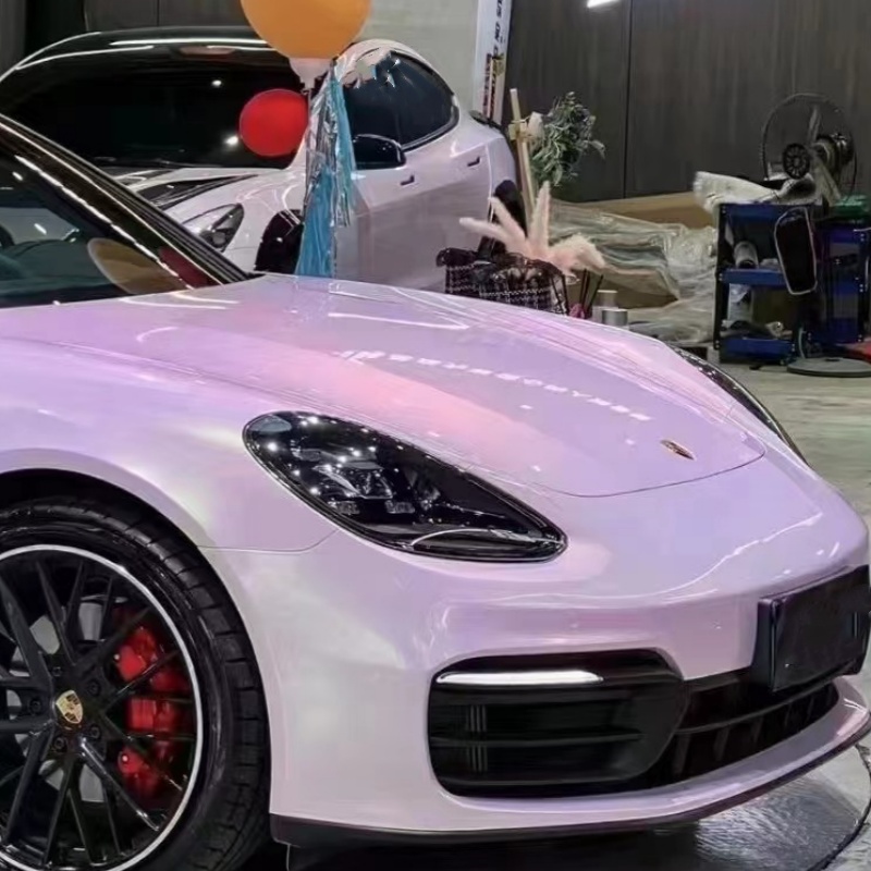 Peach Fresh Powder Car Vinyl Wrap