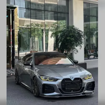 PET Skyscraper Gray Car Vinyl Wrap 02