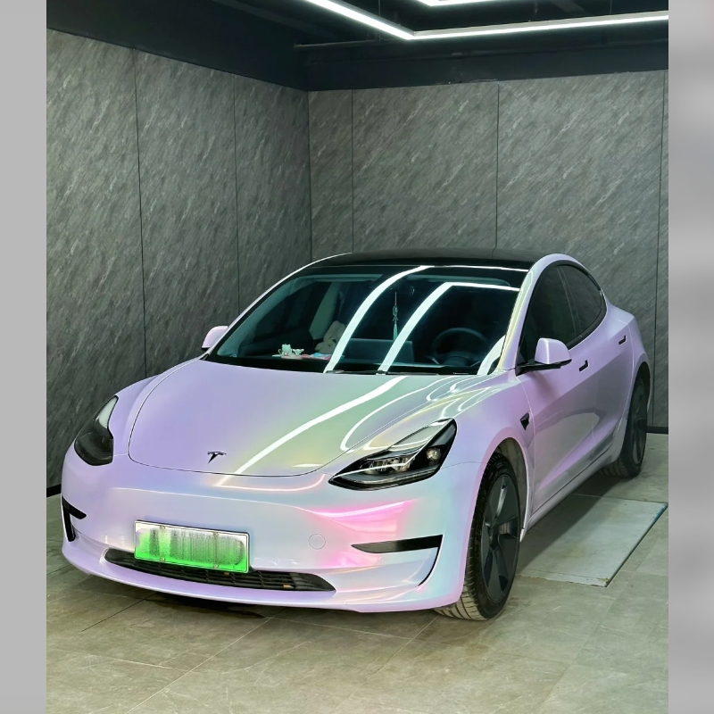 PET Zhongjin Starry Sky Powder Car Vinyl Wrap