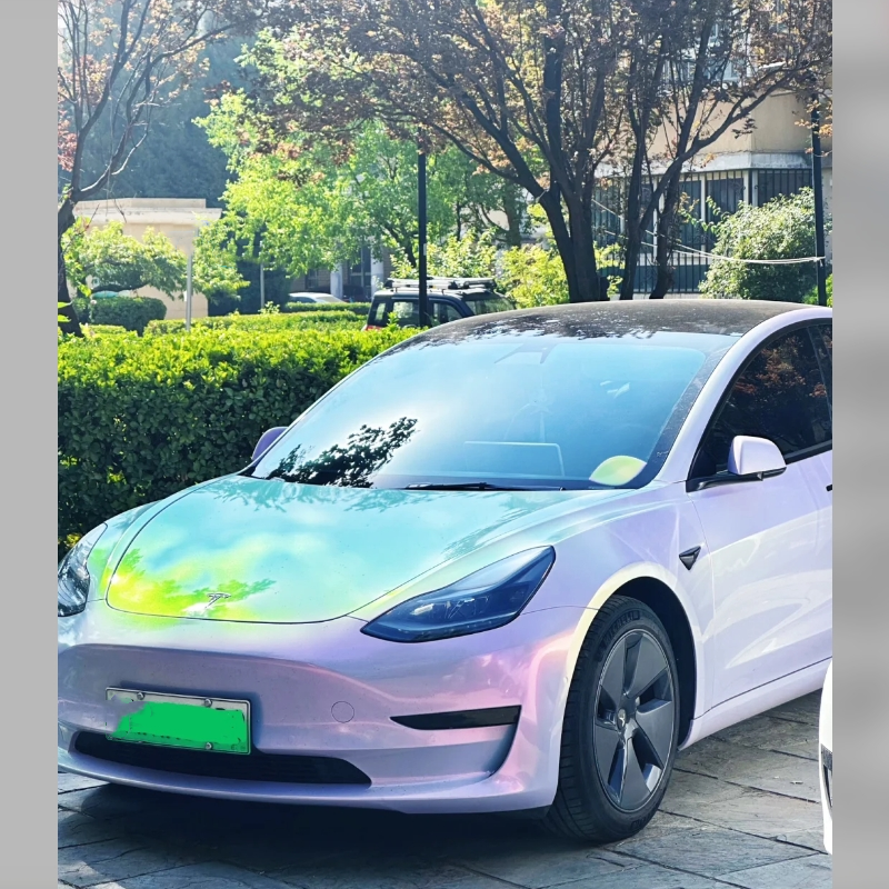 PET Zhongjin Starry Sky Powder Car Vinyl Wrap