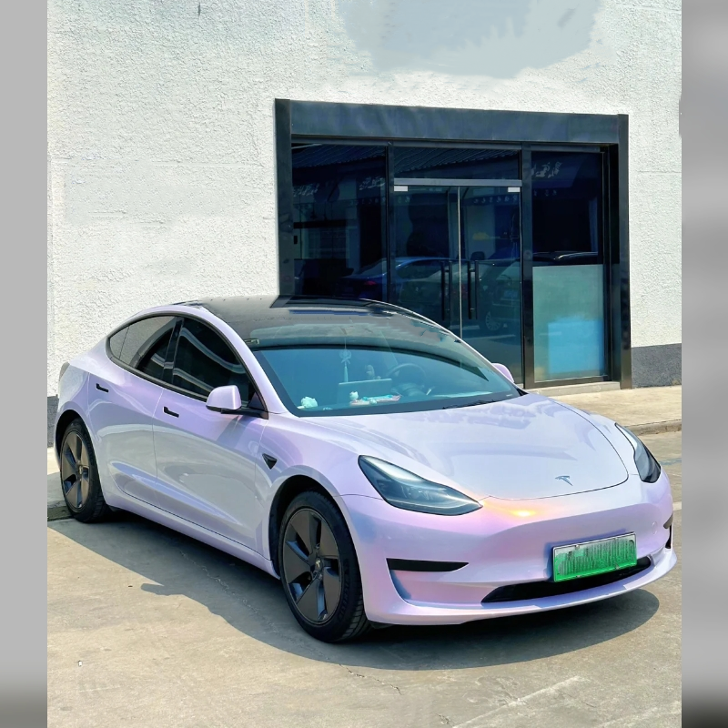 PET Zhongjin Starry Sky Powder Car Vinyl Wrap