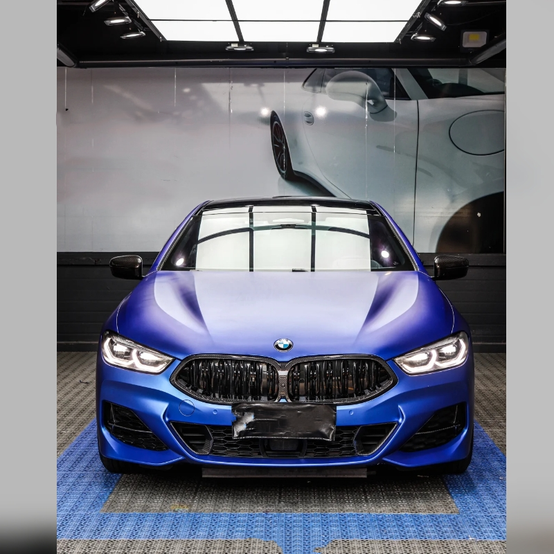 Ultra-Matte Blueberry Car Vinyl Wrap