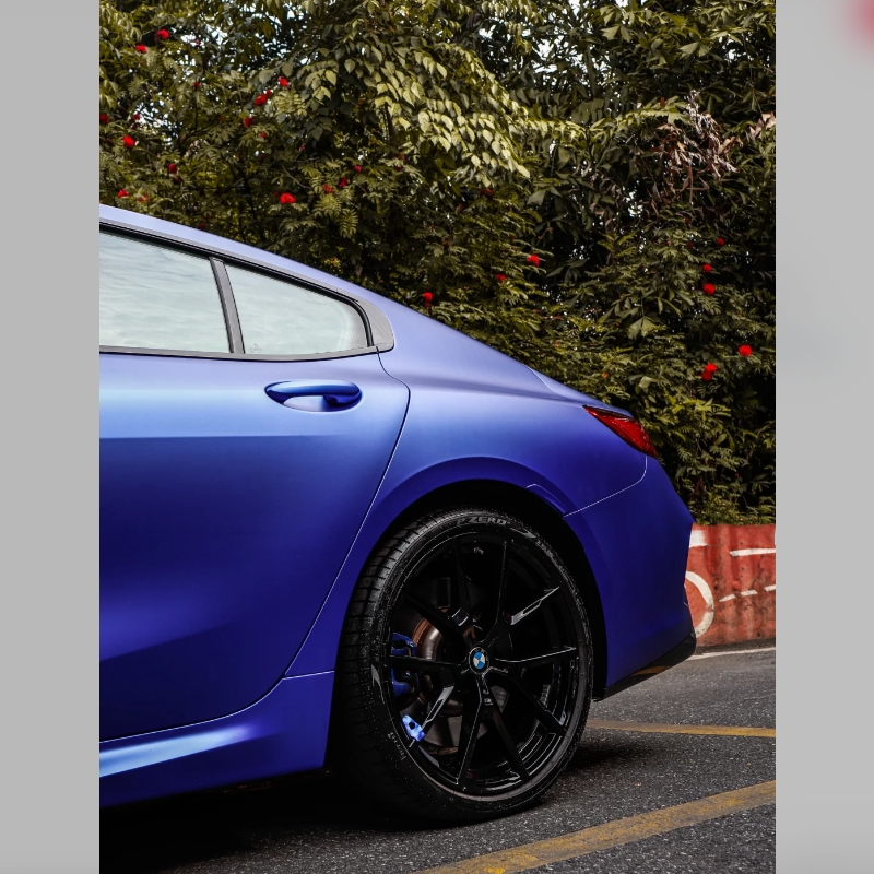 Ultra-Matte Blueberry Car Vinyl Wrap