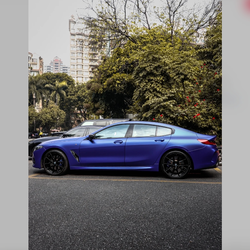 Ultra-Matte Blueberry Car Vinyl Wrap