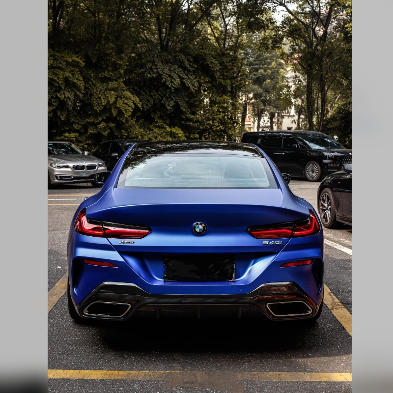 Ultra-Matte Blueberry Car Vinyl Wrap