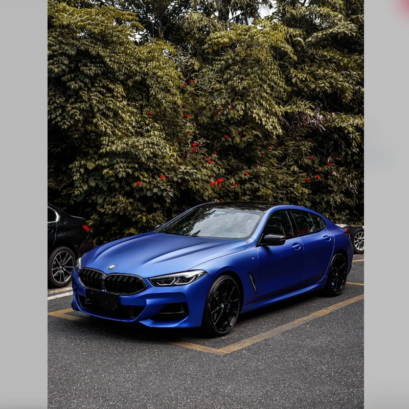 Ultra-Matte Blueberry Car Vinyl Wrap