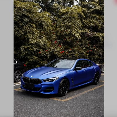 Ultra-Matte Blueberry Car Vinyl Wrap 02