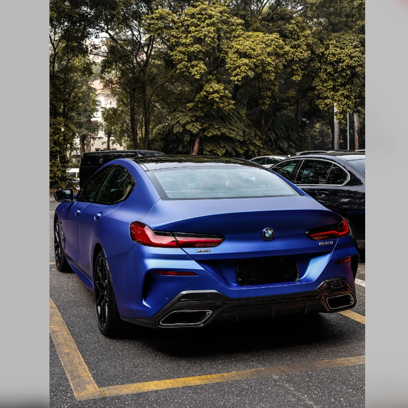 Ultra-Matte Blueberry Car Vinyl Wrap
