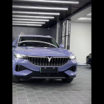 Victoria's Secret Purple Car Vinyl Wrap