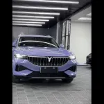 Victoria's Secret Purple Car Vinyl Wrap