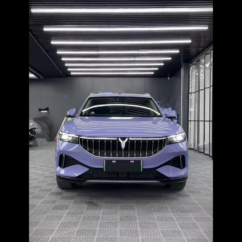 Victoria's Secret Purple Car Vinyl Wrap