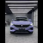 Victoria's Secret Purple Car Vinyl Wrap